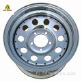 4x4 10 Daytona D Hole Steel Wheels